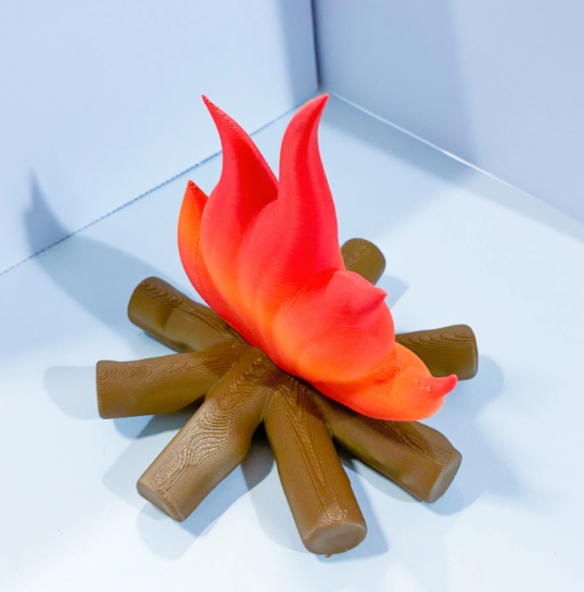 Campfire - Accessory for 7" Desktop Mini Porch Goose