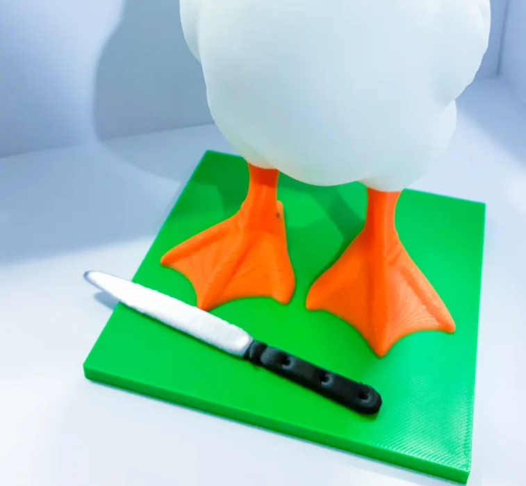 Chef's Cooking Knife - Accessory for 7" Desktop Mini Porch Goose