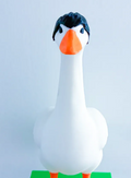 Classic Vampire Style Wig - Accessory for 7" Desktop Mini Porch Goose