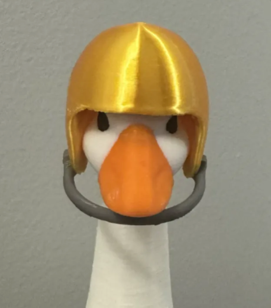 Football Helmet - Accessory for 7" Desktop Mini Porch Goose