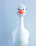Horror Hockey Mask - Accessory for 7" Desktop Mini Porch Goose