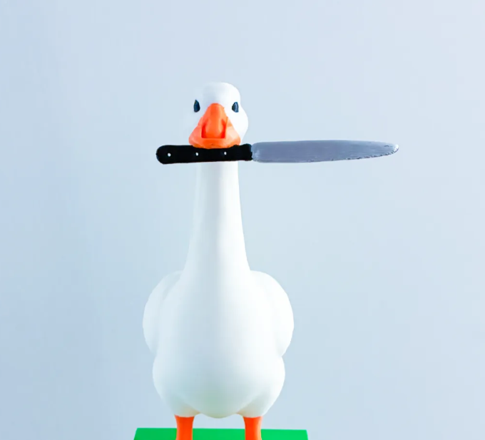 Knife - Accessory for 7" Desktop Mini Porch Goose
