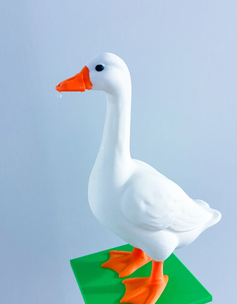 Two Front Teeth - Accessory for 7" Desktop Mini Porch Goose