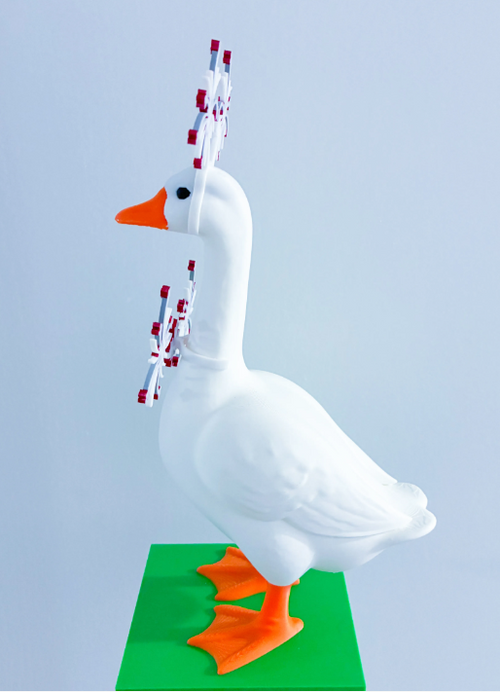 Canadian Fireworks - Accessory for 7" Desktop Mini Porch Goose