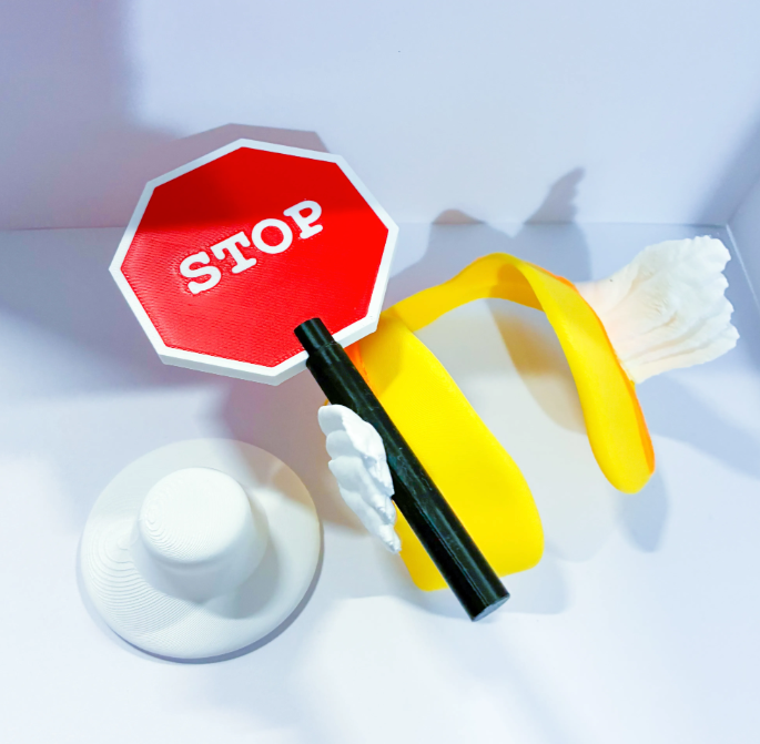 Crossing Guard - Accessory for 7" Desktop Mini Porch Goose