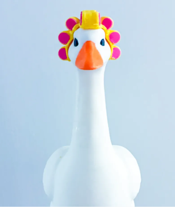 Curlers - Accessory for 7" Desktop Mini Porch Goose