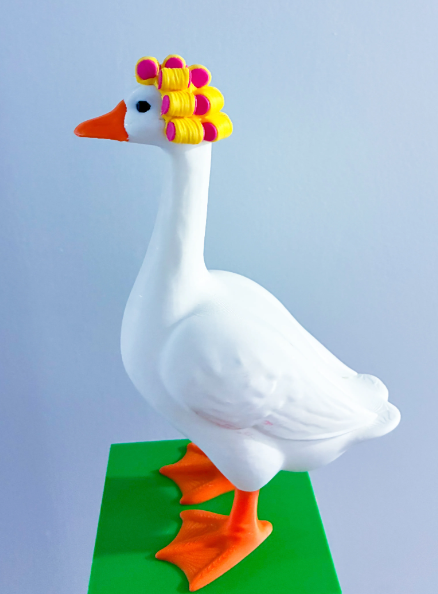 Curlers - Accessory for 7" Desktop Mini Porch Goose