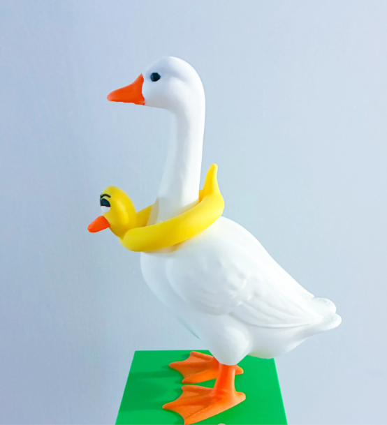 Duck Floaty - Accessory for 7" Desktop Mini Porch Goose