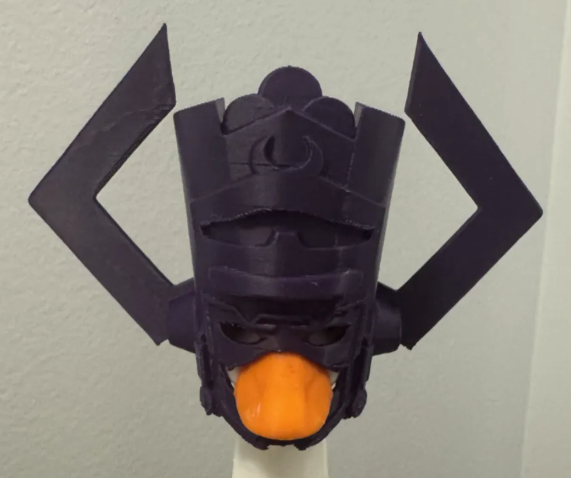 Cosmic Titan Helmet - Accessory for 7" Desktop Mini Porch Goose