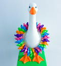 Hawaiian Lei - Accessory for 7" Desktop Mini Porch Goose