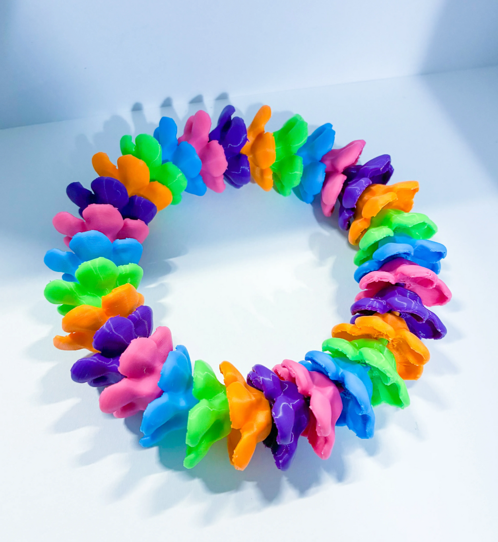 Hawaiian Lei - Accessory for 7" Desktop Mini Porch Goose