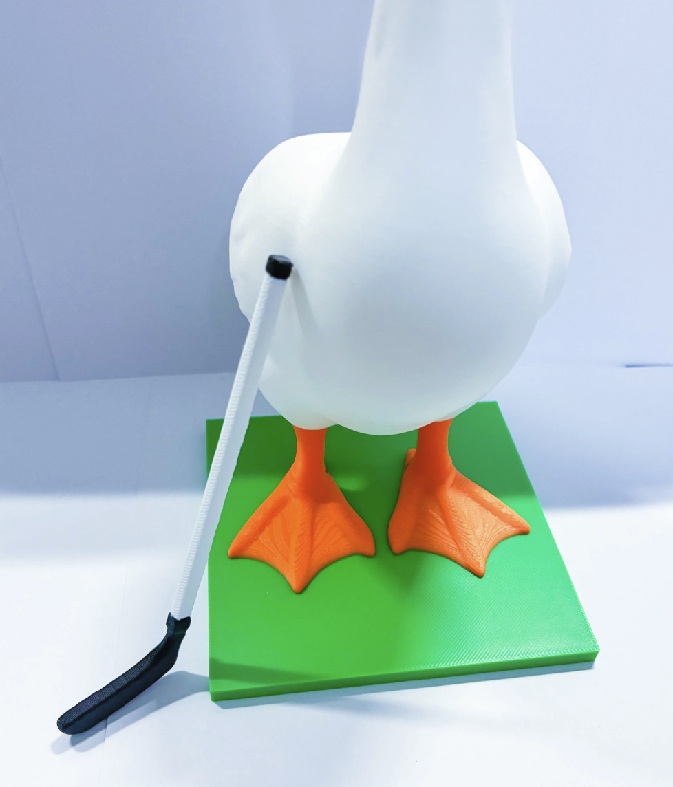 Hockey Stick - Accessory for 7" Desktop Mini Porch Goose