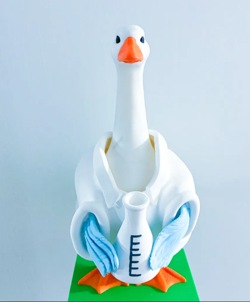 Laboratory Scientist - Accessory for 7" Desktop Mini Porch Goose