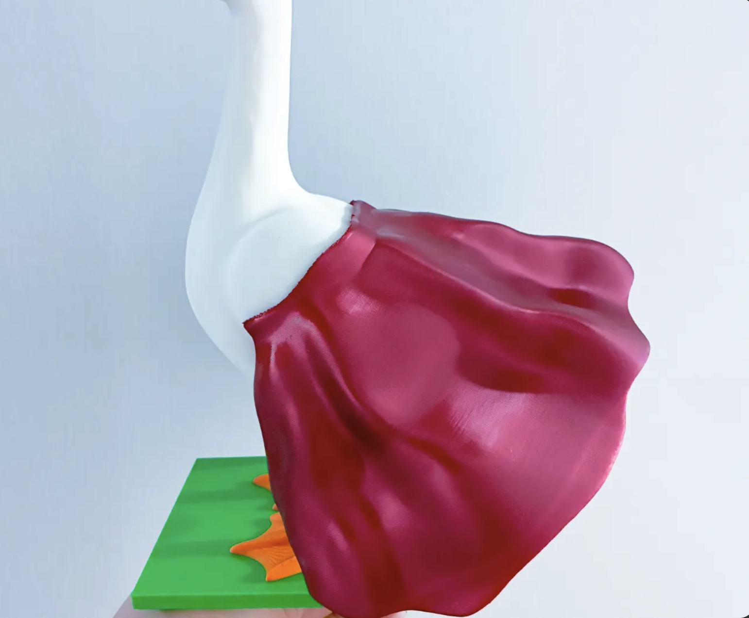 Long Skirt - Accessory for 7" Desktop Mini Porch Goose