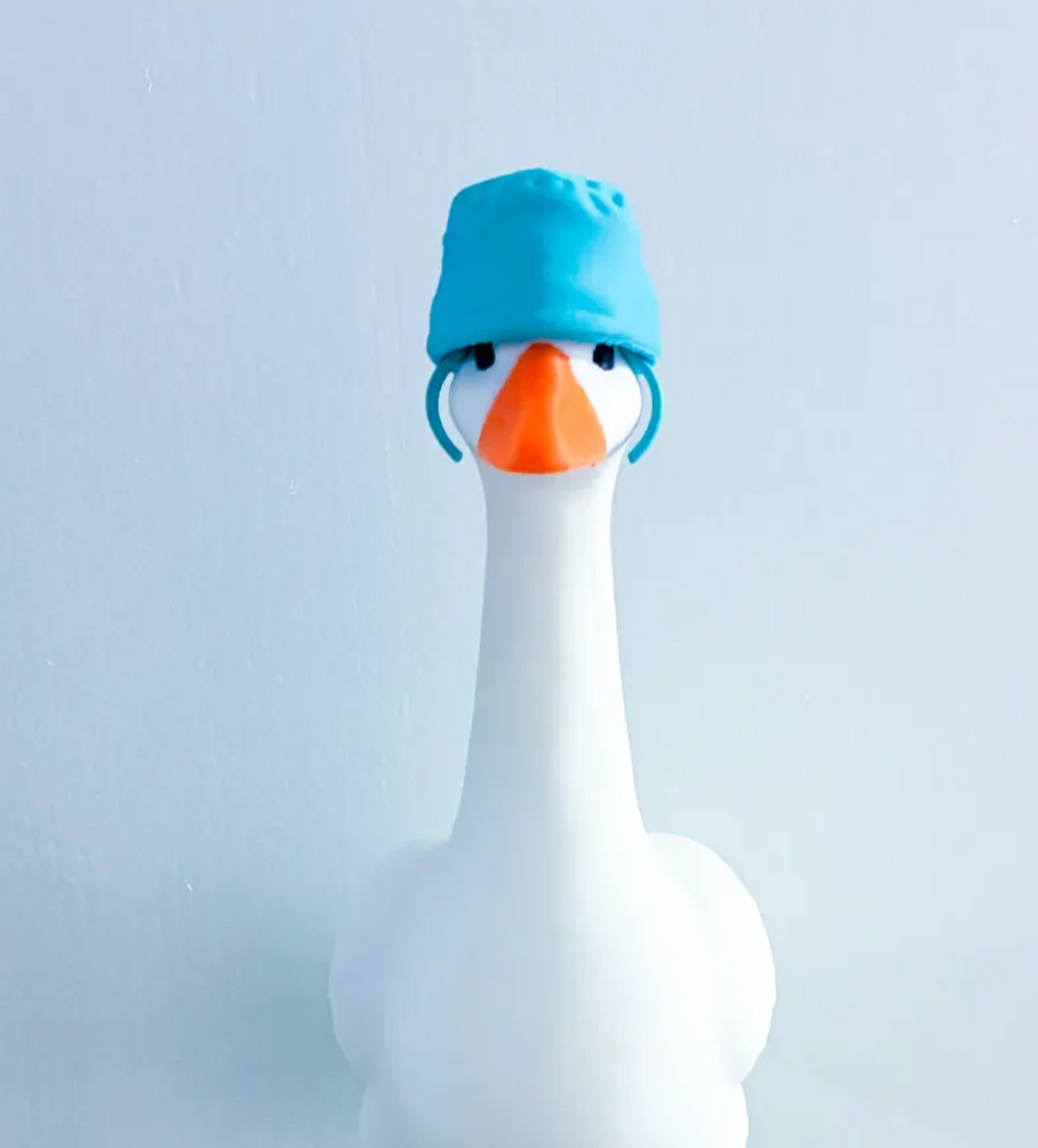 Medical Scrub Hat - Accessory for 7" Desktop Mini Porch Goose