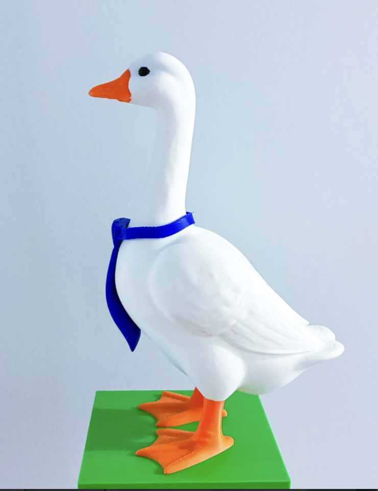 Necktie - Accessory for 7" Desktop Mini Porch Goose (Copy)