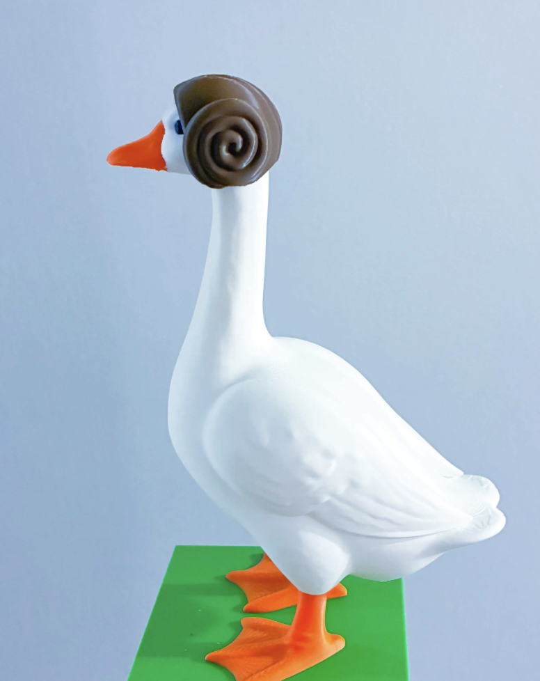 Galaxy Space Buns - Accessory for 7" Desktop Mini Porch Goose (Copy2)