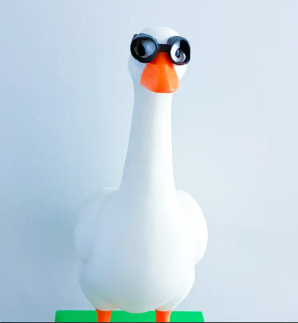 Racing/Aviator Goggles - Accessory for 7" Desktop Mini Porch Goose