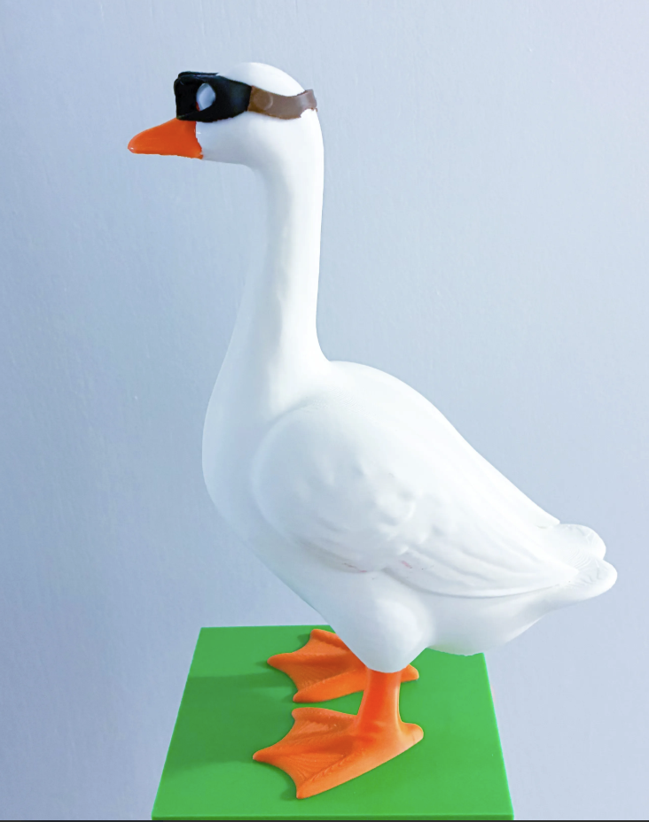 Racing/Aviator Goggles - Accessory for 7" Desktop Mini Porch Goose