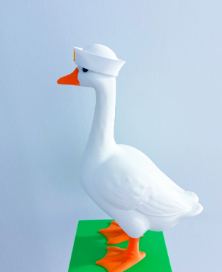 Sailor Hat - Accessory for 7" Desktop Mini Porch Goose
