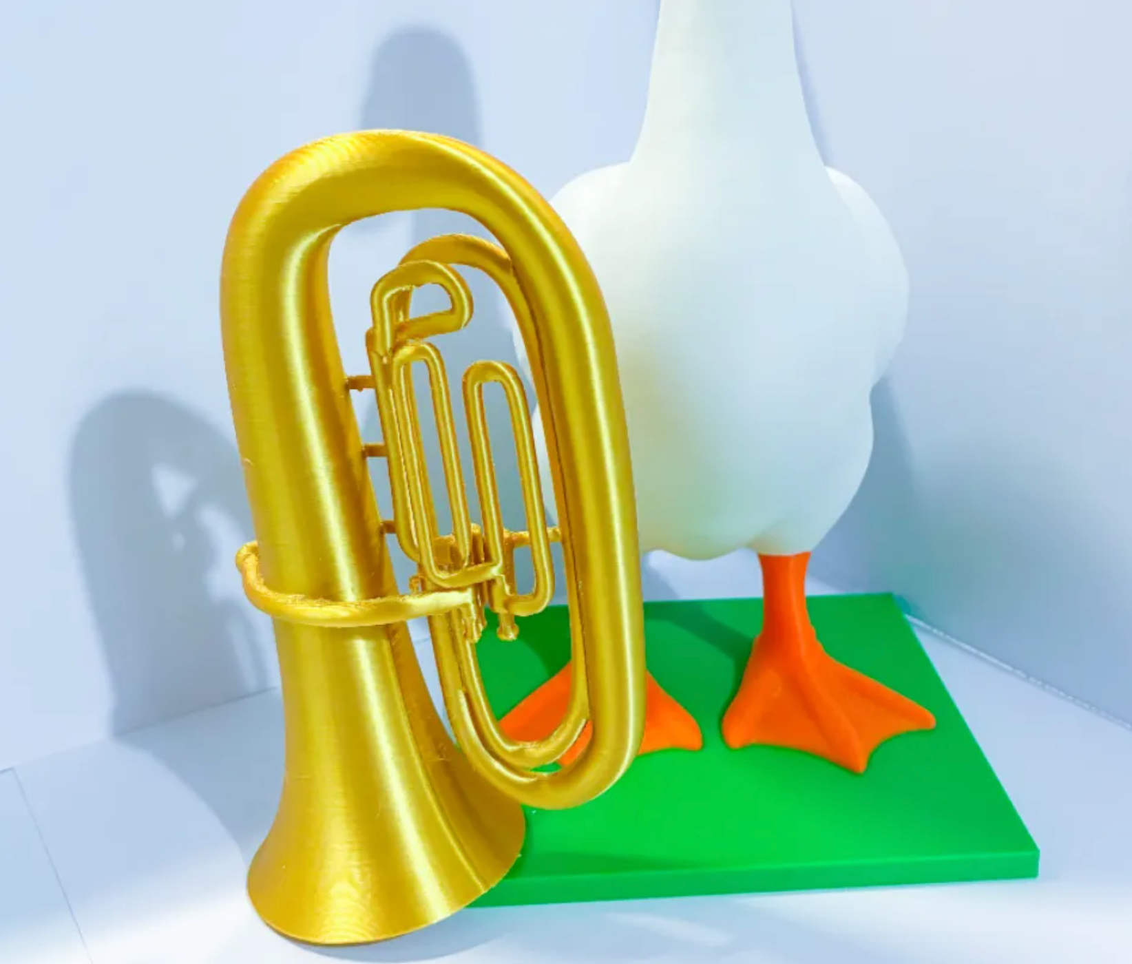Tuba - Accessory for 7" Desktop Mini Porch Goose