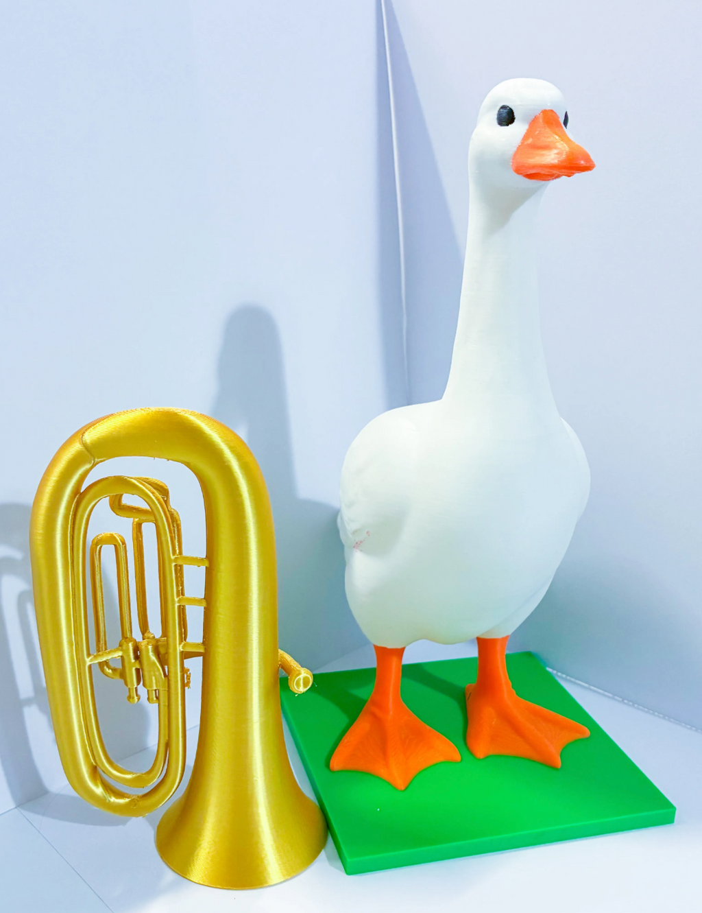 Tuba - Accessory for 7" Desktop Mini Porch Goose