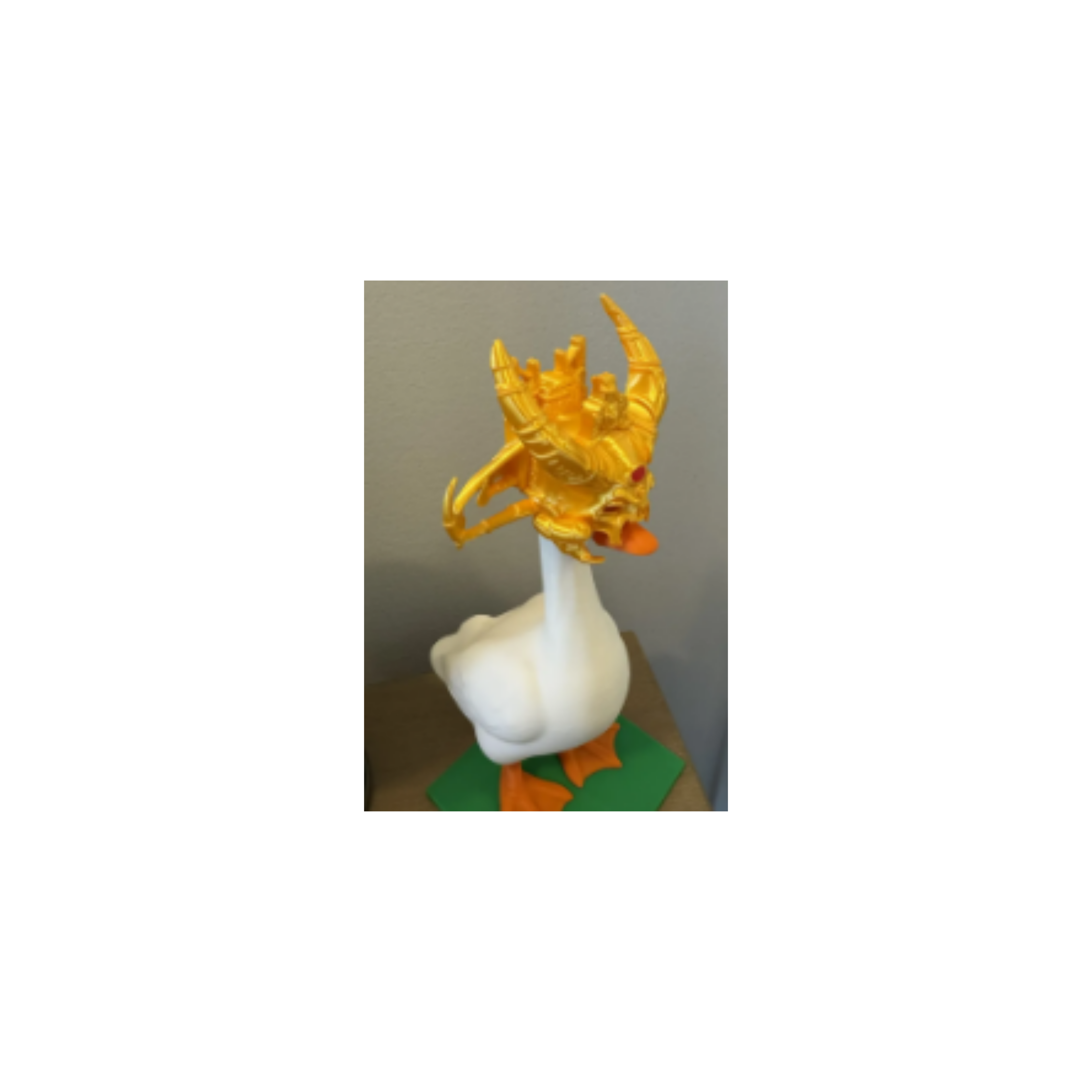 Skeletor 1987 Helmet Desk Goose Accessory