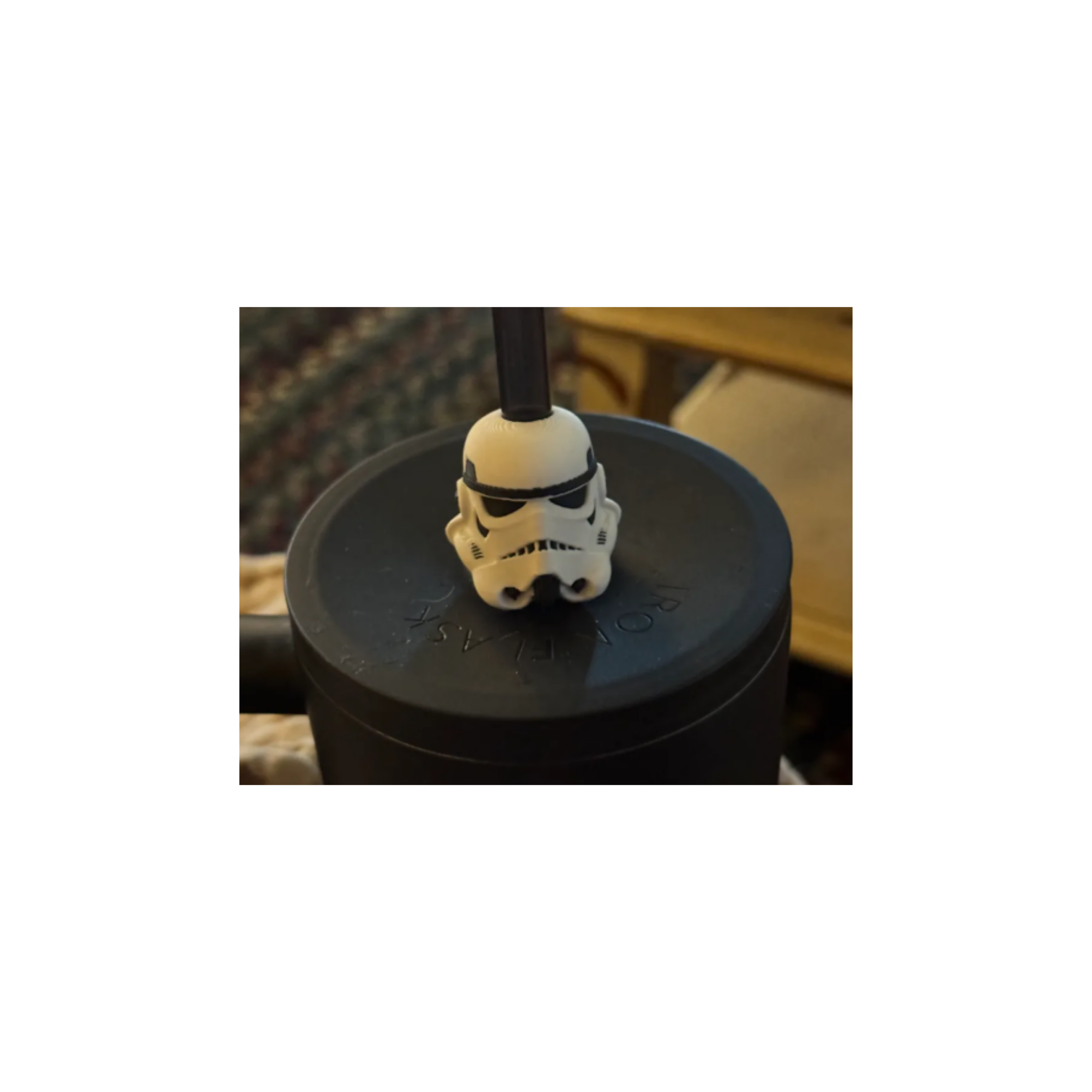 Storm Trooper Straw Topper