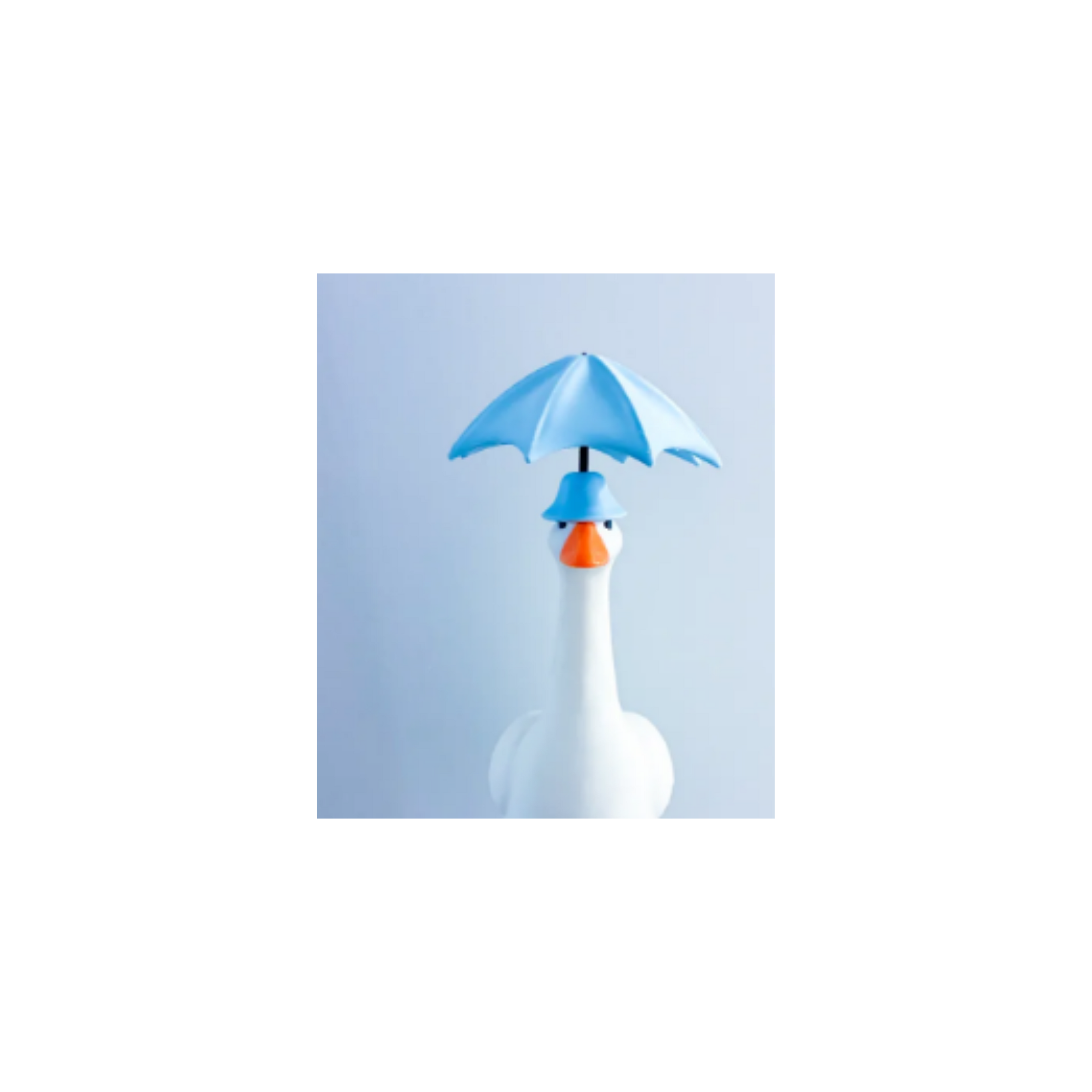 Umbrella Hat Desk Goose Accessory