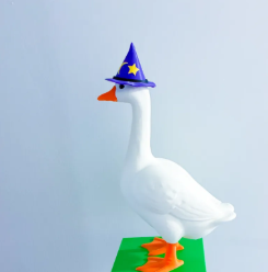 Wizard Hat - Accessory for 7" Desk/Tabletop Goose