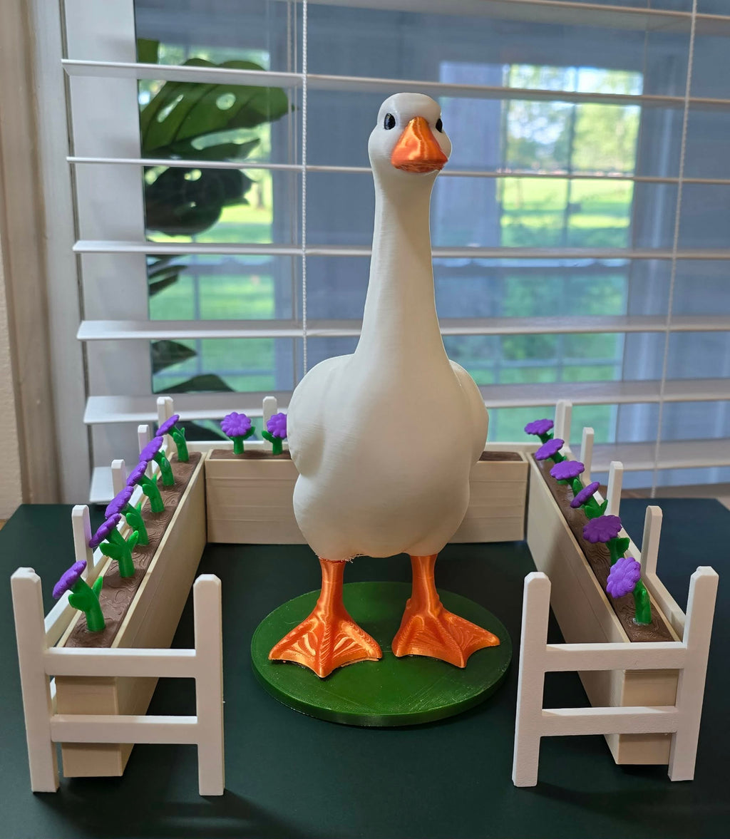 Garden - Accessory for 7" Desktop Mini Porch Goose