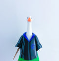 Blue Magic Academy Robe Themed Robe & Wand - Accessory for 7" Desktop Mini Porch Goose