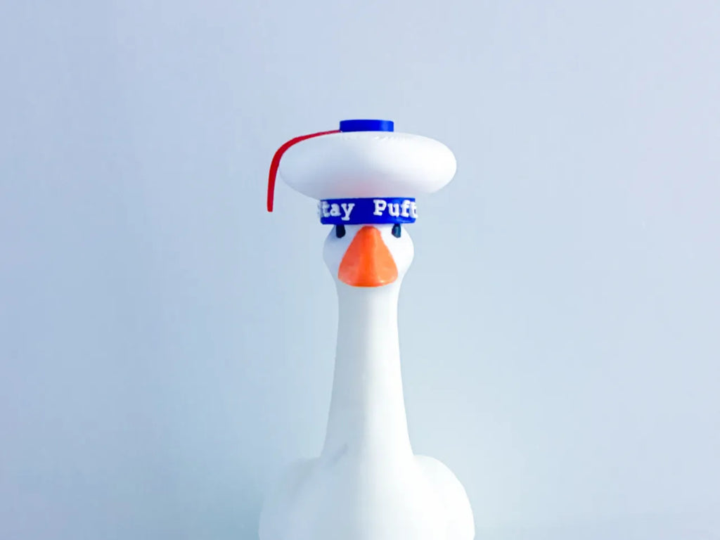 Marshmallow Sailor Hat - Accessory for 7" Desktop Mini Porch Goose