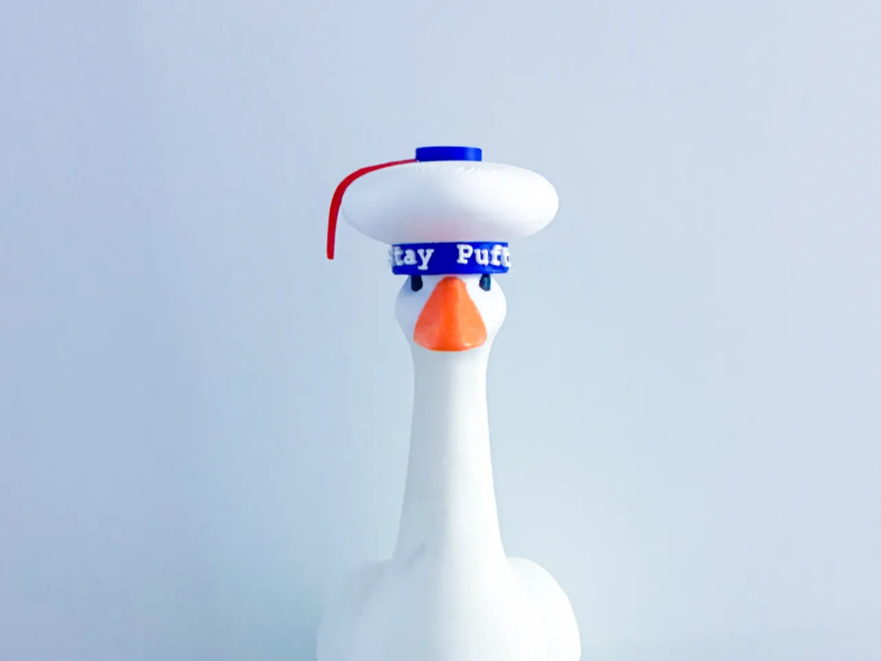 Marshmallow Sailor Hat - Accessory for 7" Desktop Mini Porch Goose