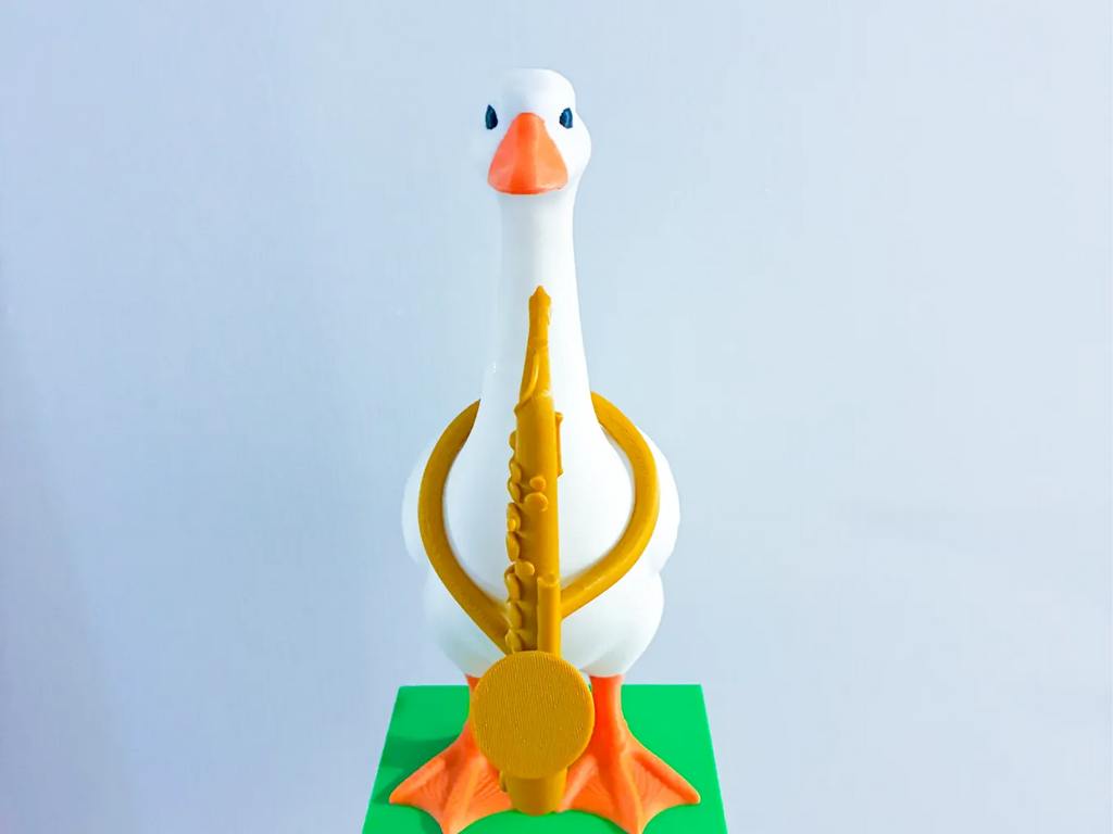 Saxophone - Accessory for 7" Desktop Mini Porch Goose