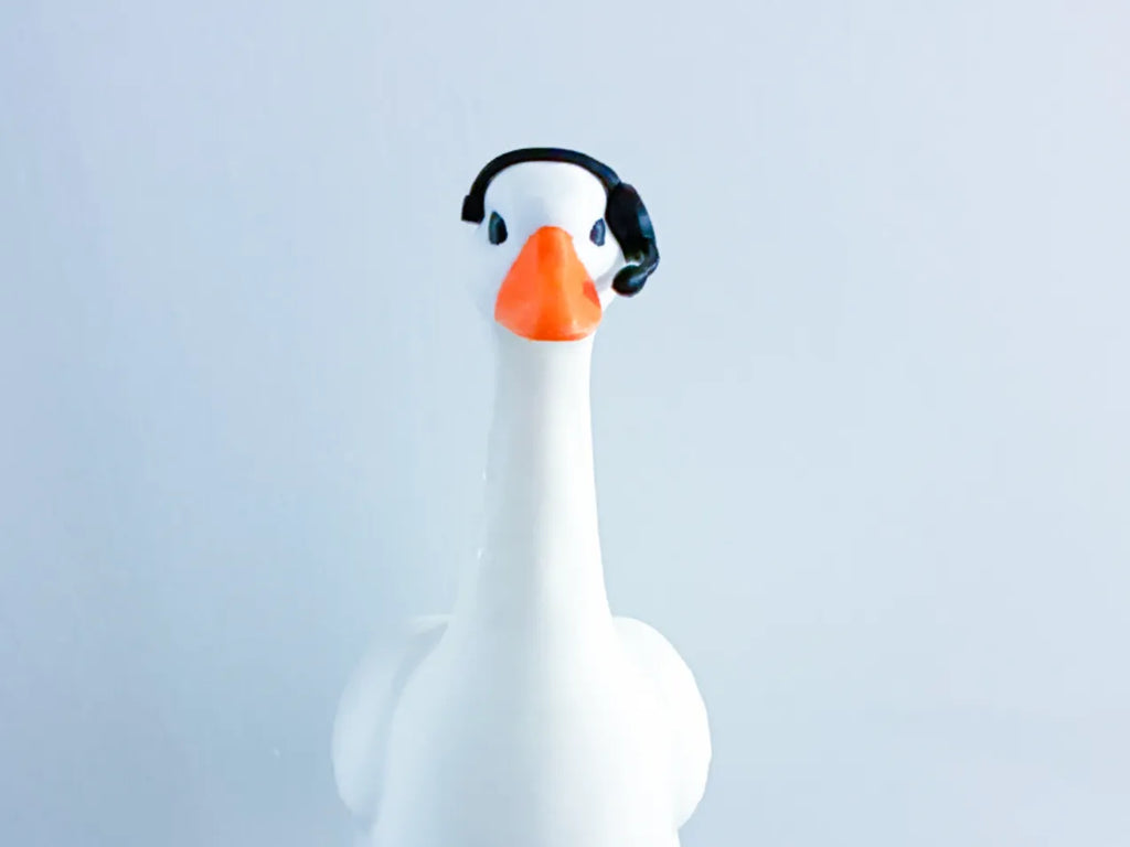 One Earpiece Headset - Accessory for 7" Desktop Mini Porch Goose