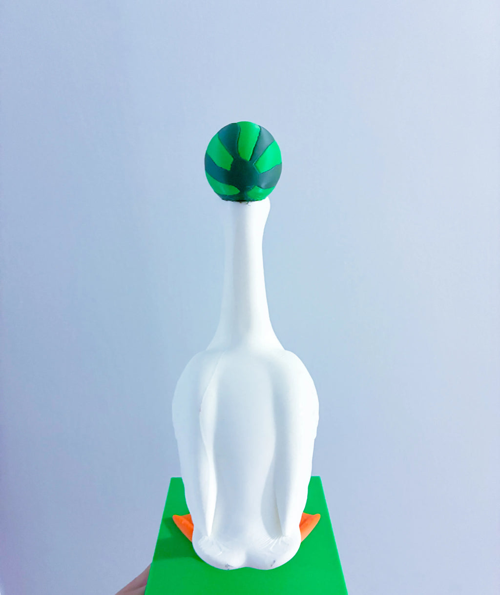 Watermelon Hat - Accessory for 7" Desktop Mini Porch Goose
