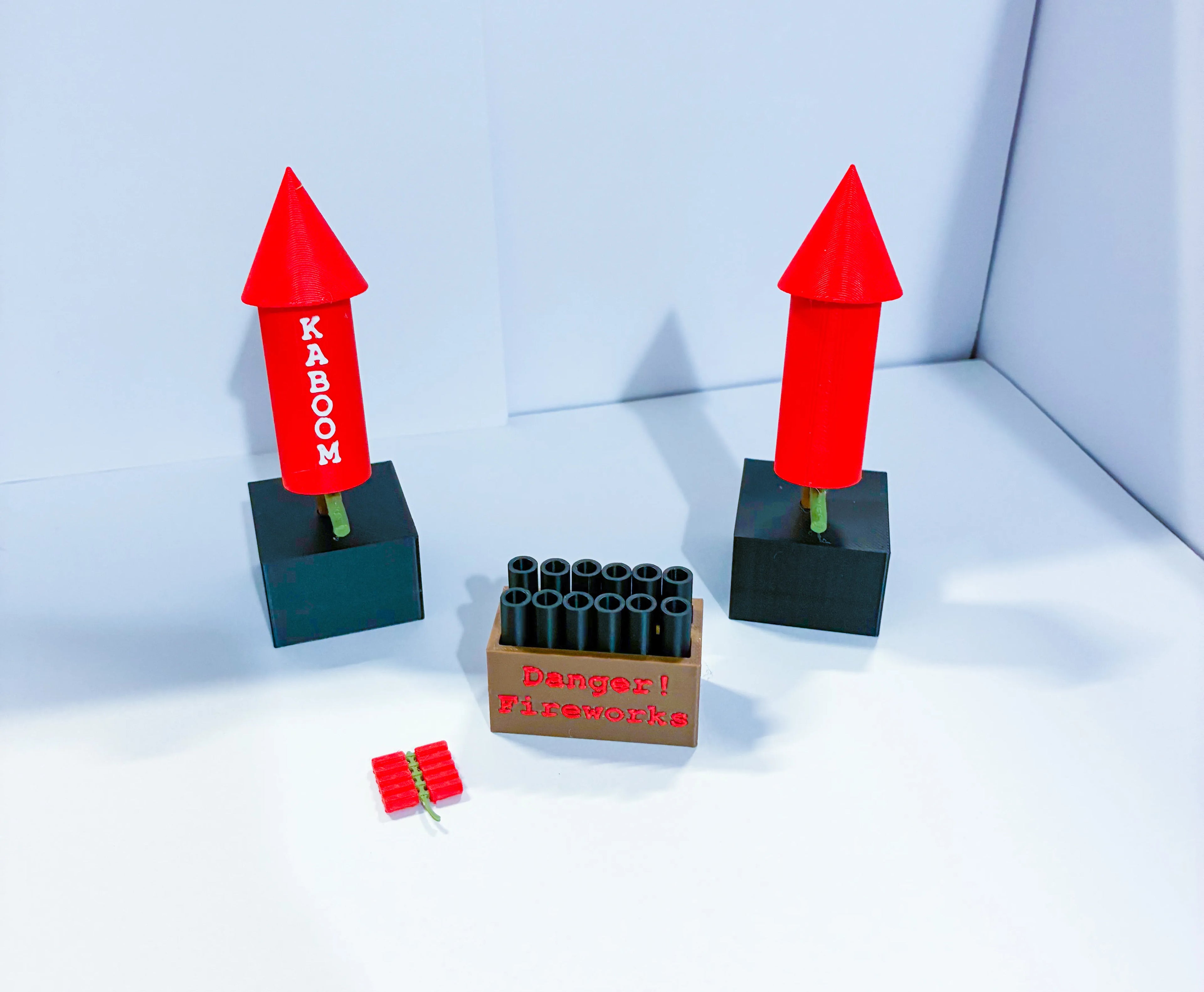 Fireworks - Accessory for 7" Desktop Mini Porch Goose