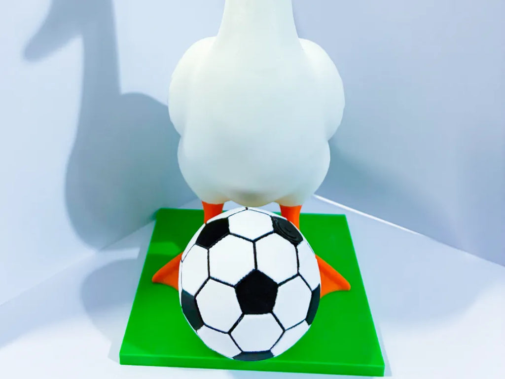 Soccer Ball - Accessory for 7" Desktop Mini Porch Goose