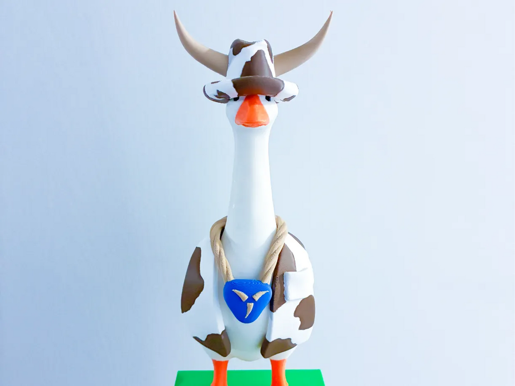Western Wear - Accessory for 7" Desktop Mini Porch Goose