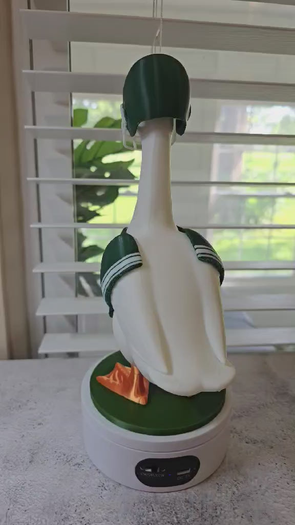 Football Set: Jersey & Helmet - Accessory for 7" Desktop Mini Porch Goose